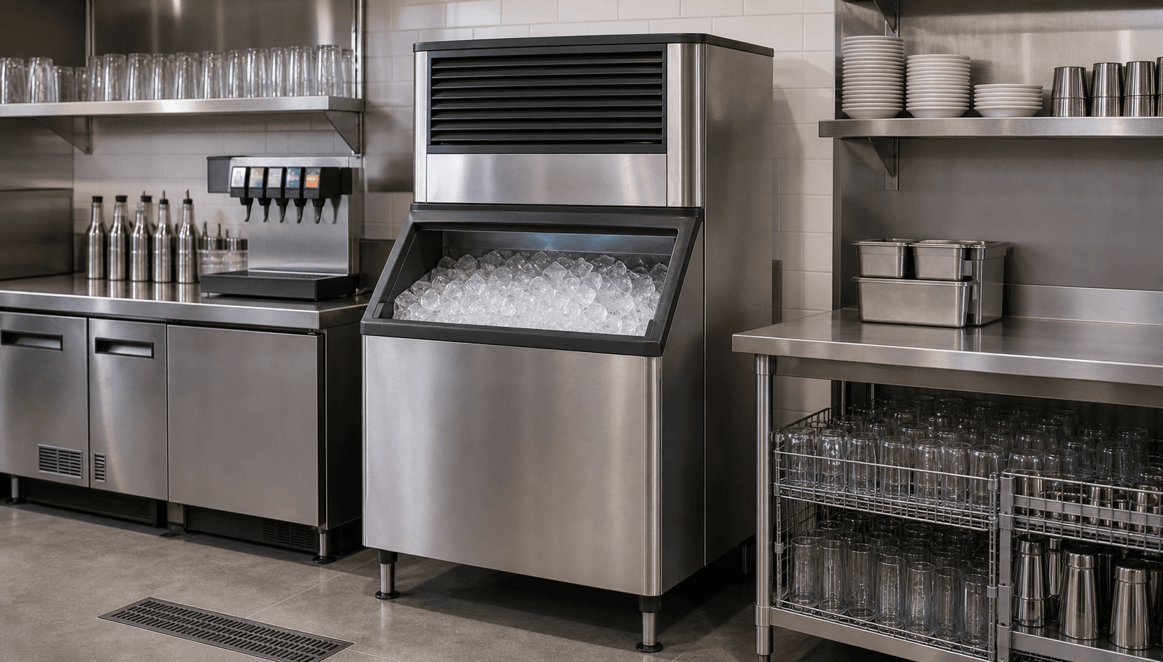 Commercial ice machine repair