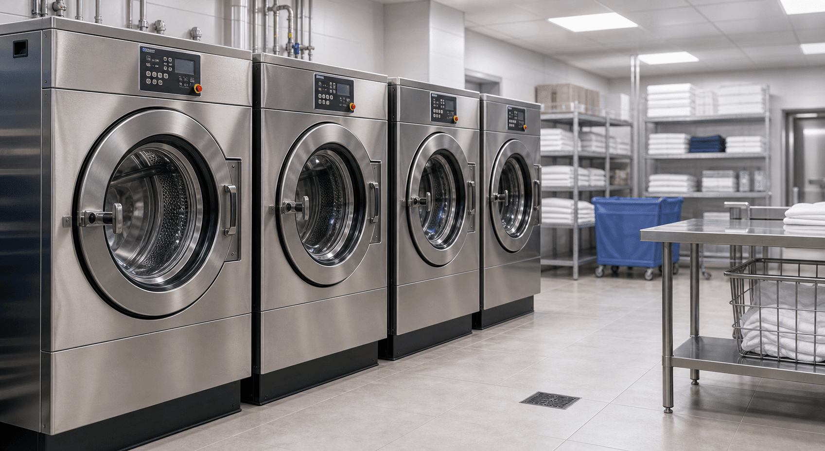 Commercial laundry repair service